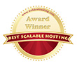 Best Scalable Hosting Award Winner with WebHostingRank